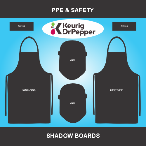 Custom PPE & Safety Shadow Board